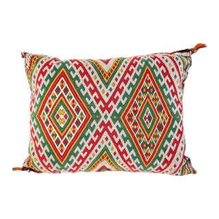 Authentic Vintage Moroccan Berber Throw Pillow For Sale