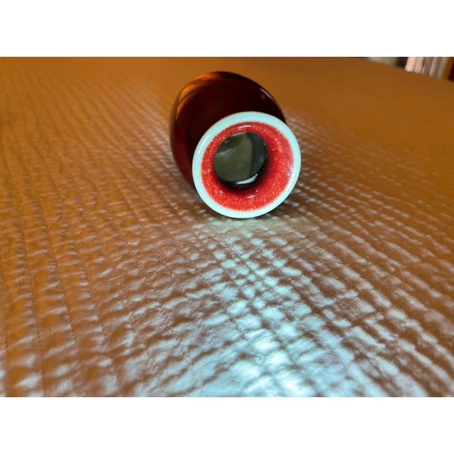 Late 20th Century Chinese Sang De Boeuf Small Vase For Sale In Kansas City - Image 6 of 7