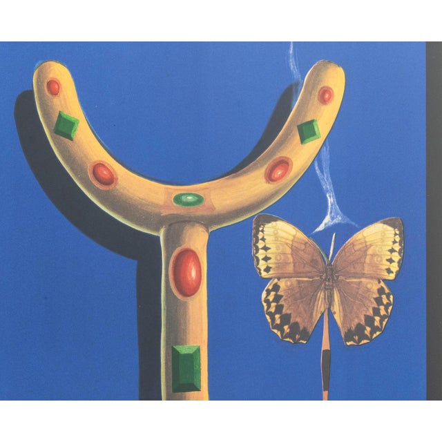 Contemporary Salvador Dali "Surrealist Crutches" Etching, 1971 For Sale - Image 3 of 10