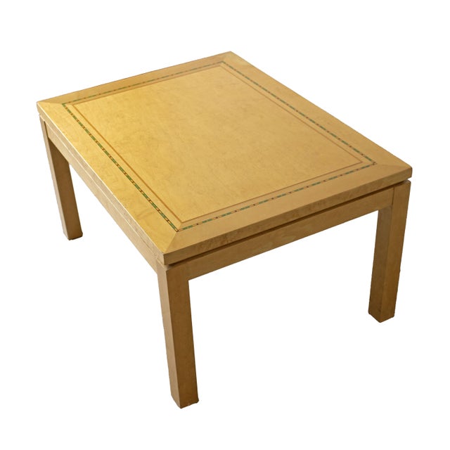 Wood Modern Rectangular Coffee Table in Maple, 1989 For Sale - Image 7 of 8
