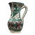 Vintage Original Mid-Century Folk Art Domingo Punter Hand Painted Pitcher Signed For Sale