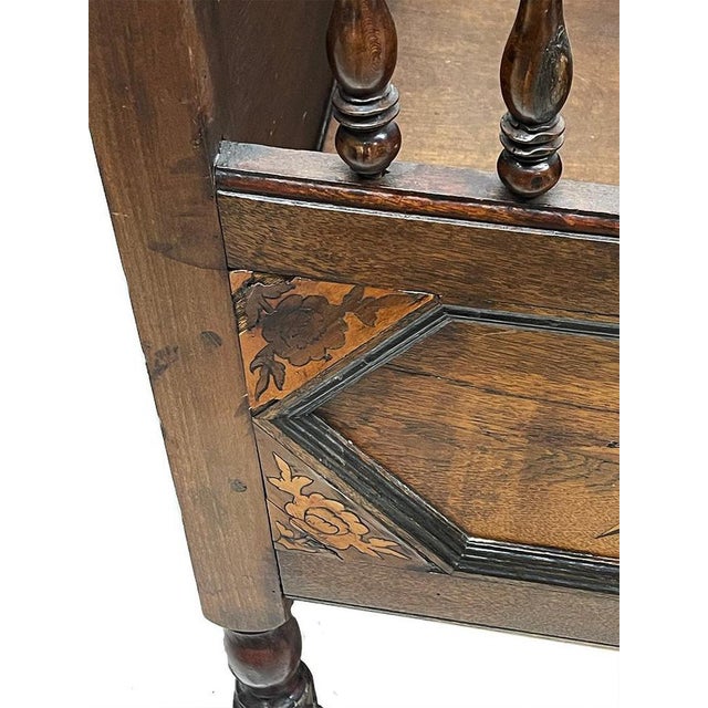 18th Century English Oak Childrens Cradle For Sale - Image 14 of 18