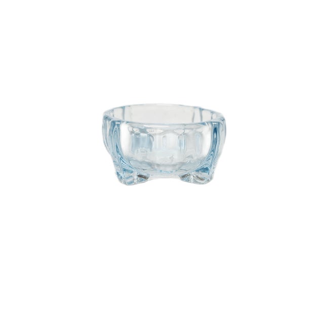 Art Deco Salt Holder from Zabkowice Glassworks, Poland, 1930s, in Very Good conditions. Designed 1920 to 1949 I have...