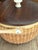 Late 20th Century Nantucket Woven Basket Signed For Sale - Image 5 of 9