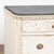 White 19th Century Narrow White Chest of Three Drawers, Denmark For Sale - Image 8 of 12