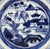 Antique 19th Century Chinese Canton Export Blue & White Porcelain Plate & Stand Infuse your collection with a tangible...
