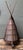 Brown Vintage Japanese Woven Reed Lamp For Sale - Image 8 of 18