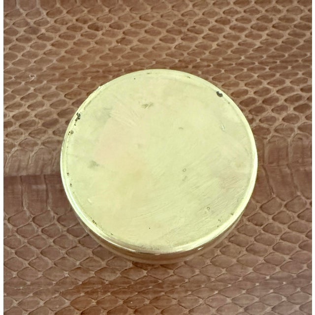 Italian Fiorucci Vintage Brass Box For Sale - Image 3 of 5