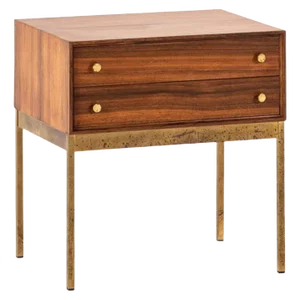 Rosewood Side Table Attributed to Paul Nørreklit, Sweden, 1960s