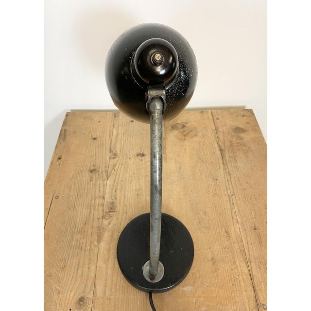 Black Industrial Table Lamp, 1950s For Sale - Image 13 of 17