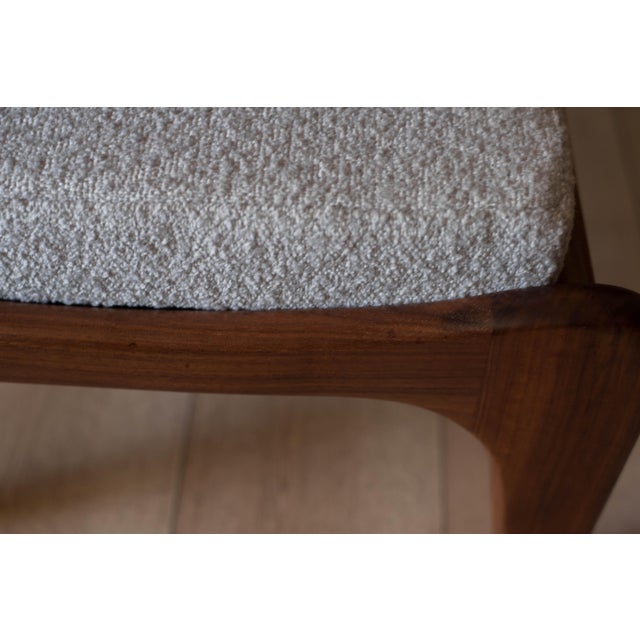 Vintage Sculptural Walnut Wingback Lounge Chair and Ottoman by Adrian Pearsall For Sale - Image 11 of 18