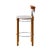 Pasargad Home Nikko Counter Stools– Beige/Brown For Sale In New York - Image 6 of 8