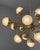Brass Molecule Chandelier, Oval 17 Light Sputnik Pendant by Schwung For Sale - Image 9 of 12