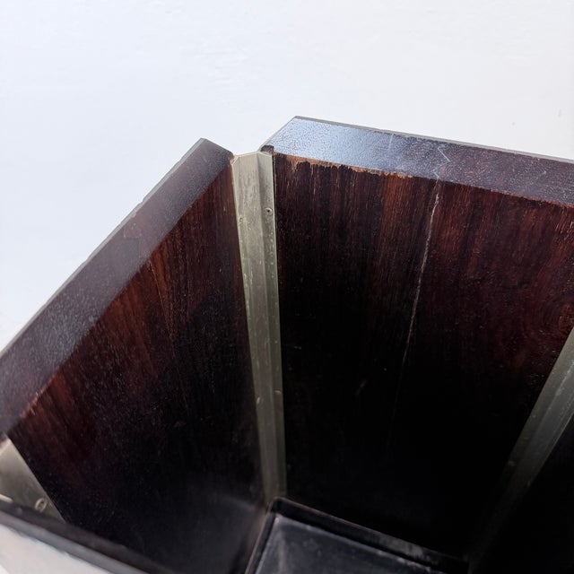 Wooden Umbrella Stand by Ico Parisi for Stildomuselezione, 1960 For Sale - Image 14 of 18