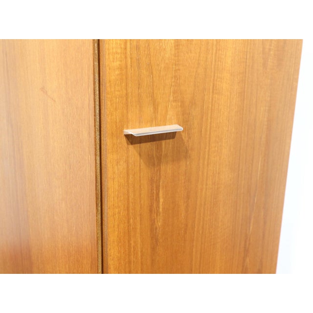 Mid Century Modern Vintage Teak Single Armoire Wardrobe by White and Newton Danish Style For Sale - Image 13 of 15
