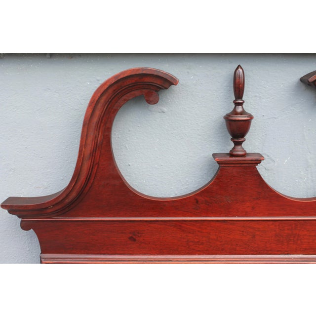 Glass 1940s Traditional-Style Wall Mirror For Sale - Image 7 of 11