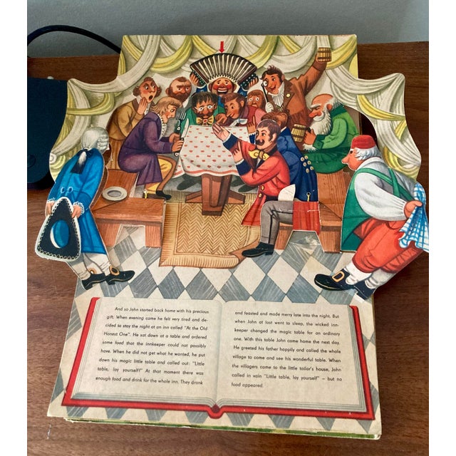 American Antique Children’s Pop-Up Book “Table Lay Yourself” For Sale - Image 3 of 10