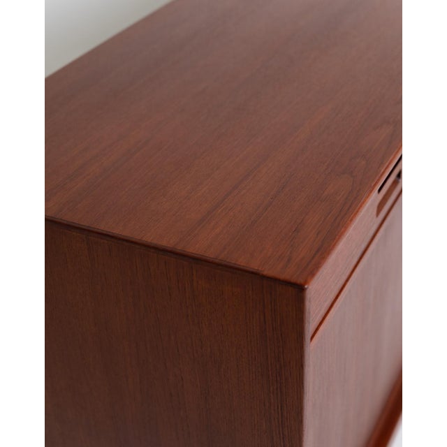Brown Sideboard by Bertil Fridhagen for Bodafors, Sweden, 1960s For Sale - Image 8 of 12