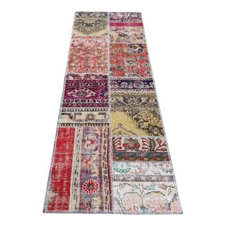 Vintage Wool Anatolian Carpet For Sale
