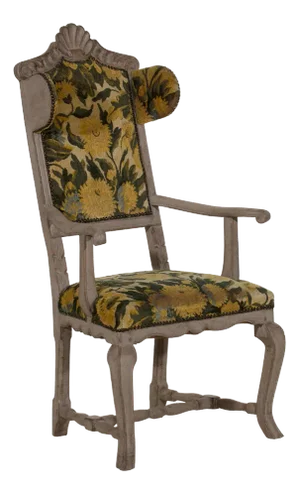 Swedish Wing Back Armchair, 1750s