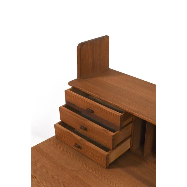 Desk Fryklund in Pine by Carl Malmsten For Sale - Image 6 of 10