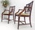 Pair of Very Fine Carved Mahogany Open Arm Faux Bamboo Arrows Armchairs MINT For Sale - Image 12 of 16