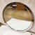 Contemporary Vintage Polished Steel Mirror by Kaizo Oto for Dia For Sale - Image 3 of 4