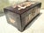 1920s Antique Chinese Carved Rosewood Box With Figurines & Working Lock For Sale - Image 5 of 9