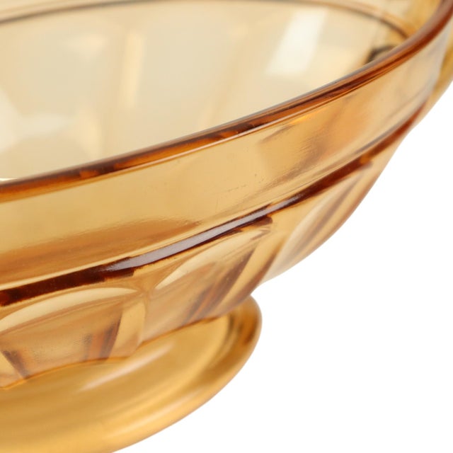 Art Deco Noémie Oval Fruit Bowl from Val Saint Lambert, 1930s For Sale - Image 8 of 12
