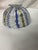 Murano Vintage Blue and Green Latticino Bowl For Sale - Image 4 of 5