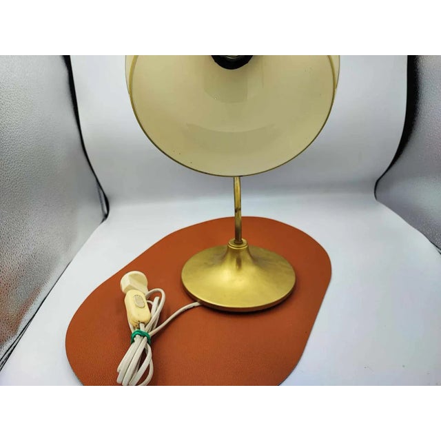 Art Deco Brass Desk Lamp, 1950s For Sale - Image 4 of 7