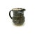 Late 20th Century Vintage Studio Pottery Green Stoneware Pitcher Signed For Sale - Image 5 of 6