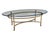 Vintage Labarge Regency Brass and Glass Cocktail Table For Sale In Charlotte - Image 6 of 18