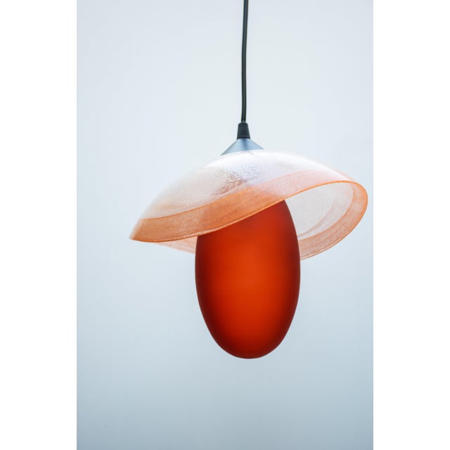 Italian Iconic Hanging Light by Mariana Iskra for Ribo the Art of Glass For Sale - Image 6 of 8