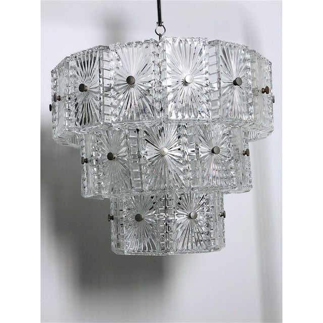 Vintage Crystal Chandelier, Austria, 1960s For Sale - Image 13 of 13