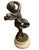 French Late 19th Century "Child Playing Triangle" Clodion Bronze Statue For Sale - Image 3 of 5