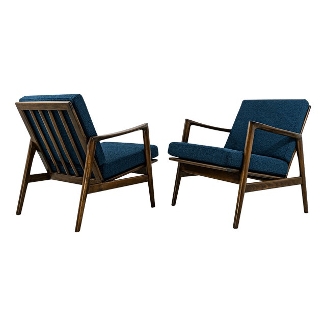 Vintage Armchairs from SFM, Poland, 1960s, Set of 2 For Sale