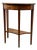 Small Antique Rosewood Demi Lune Side Table, 1890 For Sale
