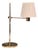 Hans-Agne Jakobsson, Large Adjustable Table Lamp, Polished Brass, Sweden, 1960s For Sale