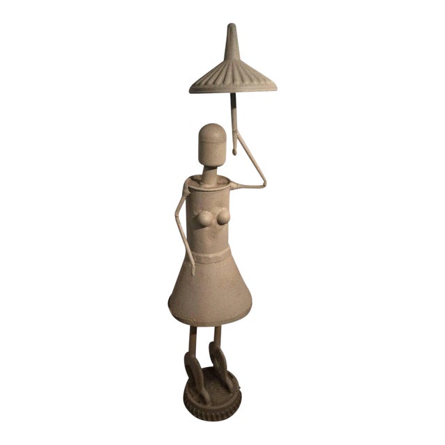 Lifesize Sculpture "Silent Rain " by Jon Westberg For Sale