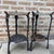 Antique Set of Two Tiered Cast Iron Table/ Plant Stand Victorian Style For Sale - Image 10 of 12