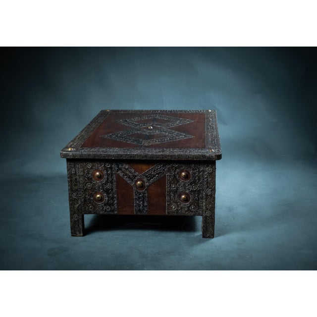 Handcrafted Table from Touareg For Sale - Image 4 of 7