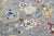 Gray Contemporary Modern Oushak Style Hand-Knotted Wool Rug in Slate Grey & Pastel For Sale - Image 8 of 12