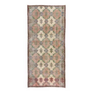 Vintage Turkish Sivas Rug - 02'11 x 06'03 For Sale