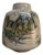 Japanese Hai-Yū Sansui Landscape Vase by Setsufū, 1970s For Sale