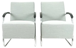 Set of Bauhaus Cantilever Chairs by Mart Stam & Marcel Breuer for Mücke Melder, 1930s