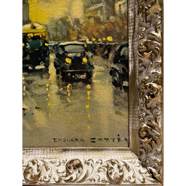 Edouard-Léon Cortès Paris Street Scene Lithograph For Sale - Image 12 of 12