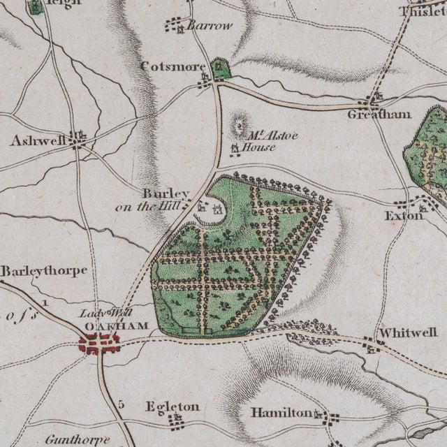 1790's Antique County Map For Sale - Image 6 of 12