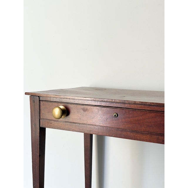 British Georgian Inlaid Hall Table, 1800s For Sale - Image 10 of 14