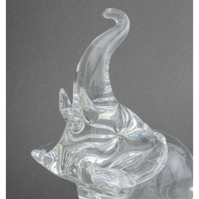 Steuben Glass Steuben Glass Animalier Sculptures, 5 For Sale - Image 4 of 18